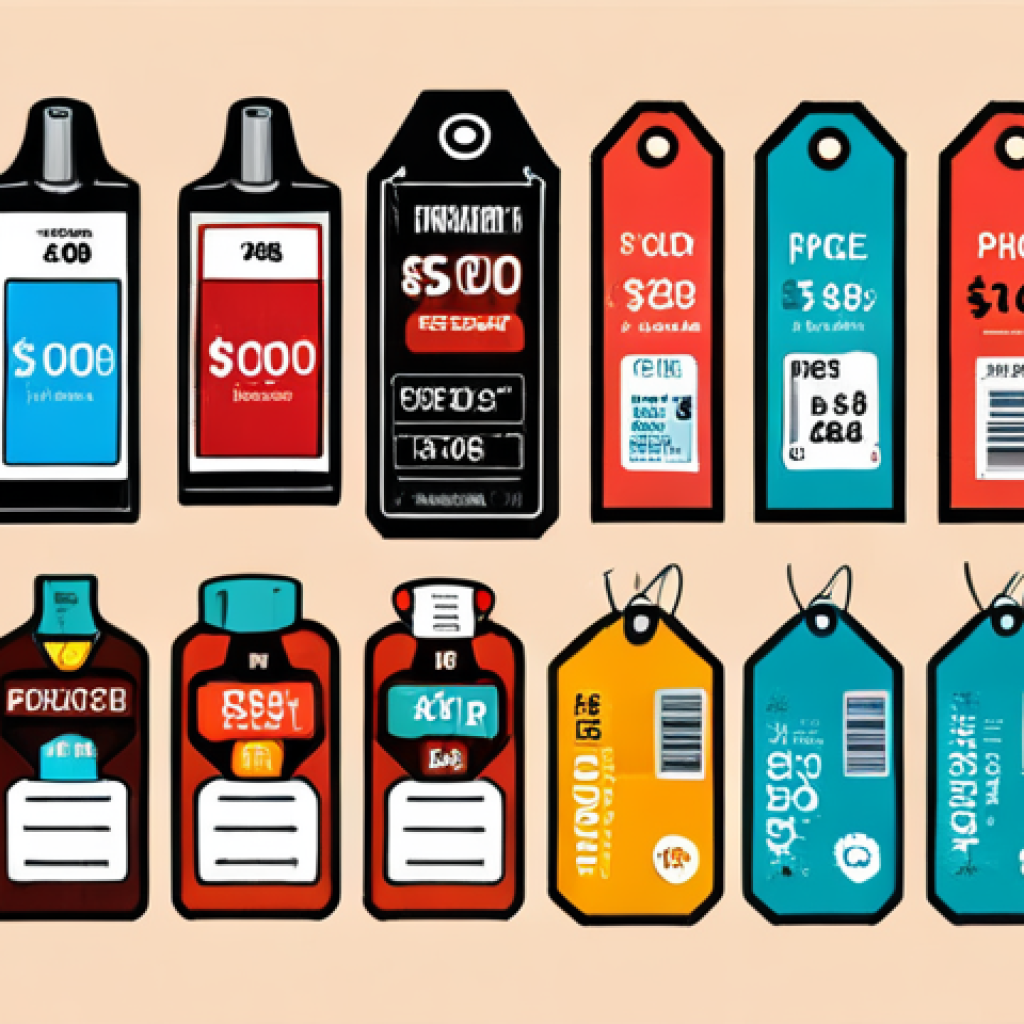 **Image Prompt for Price Psychology**: 
   "Create an illustration showing various products with different price tags, highlighting how a product priced at $