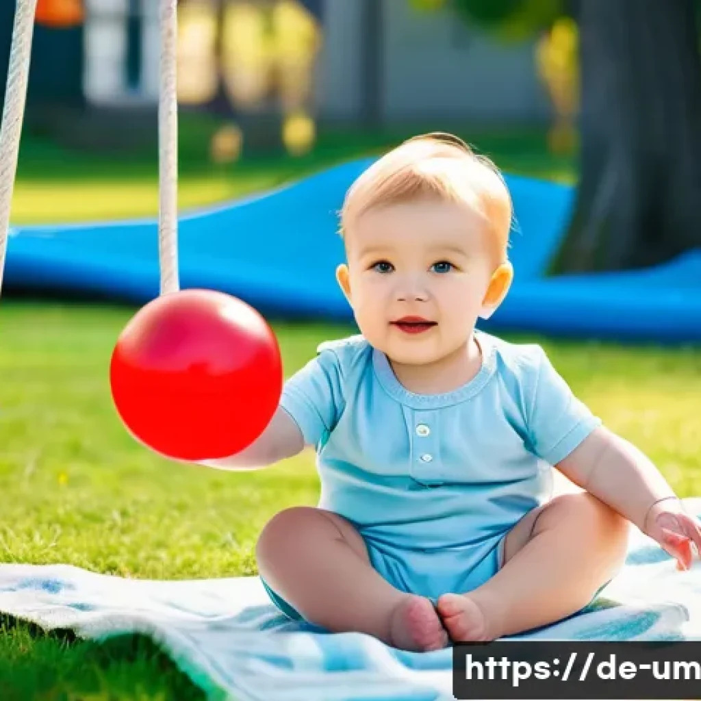 성공적인 A B 테스트를 위한 체크리스트 - **A toddler playing in a park on a sunny day in Munich.** *A slightly chubby toddler, around 2 years...