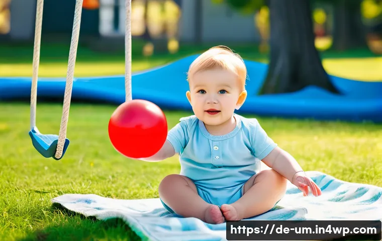 성공적인 A B 테스트를 위한 체크리스트 - **A toddler playing in a park on a sunny day in Munich.** *A slightly chubby toddler, around 2 years...