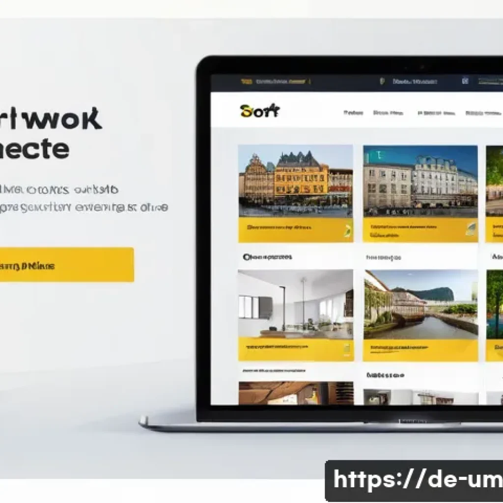 소비자 신뢰 구축을 통한 전환율 향상 - A modern German e-commerce website homepage showcasing transparent communication elements: clear pro...